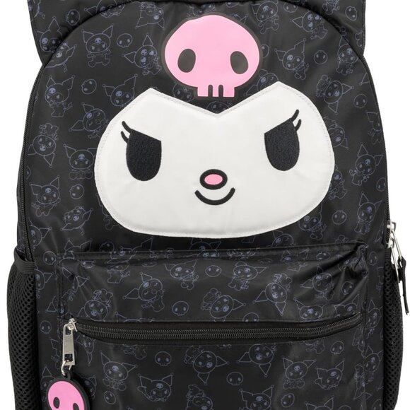 Other - Hello Kitty Kuromi Backpack for Girls, Sanrio Kawaii Bookbag, 16 Inch Anime Scho